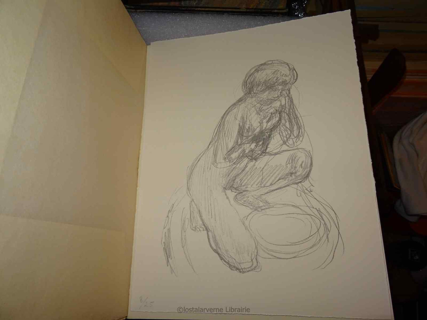 Pierre Bonnard illustrator - Catalog - Antoine Terrasse EO 1/25 Lithograph