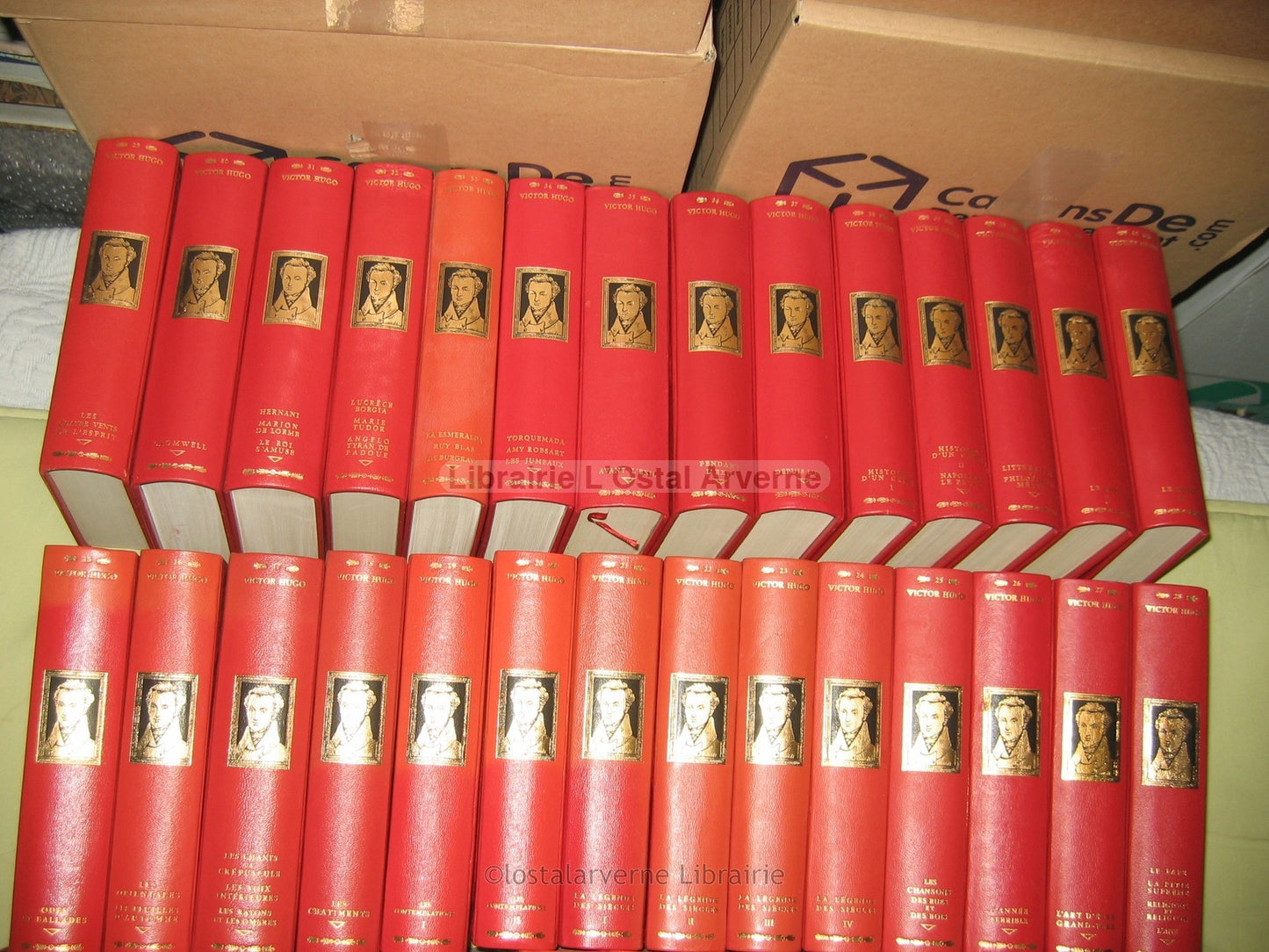 Victor Hugo - Jean de Bonnot - 43 volumes 1974