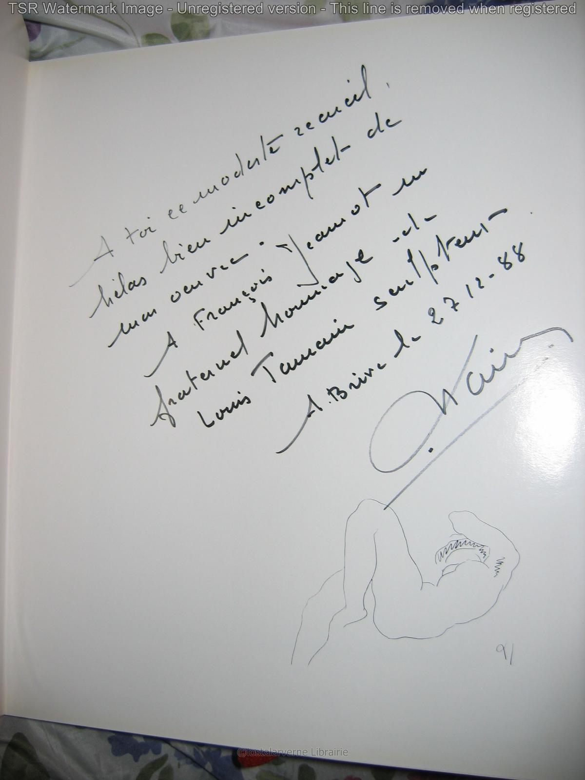 Louis Tamain TEMPS PERDU -- Nb Photos Sculptures et Dessins -- Dédicacé 1967