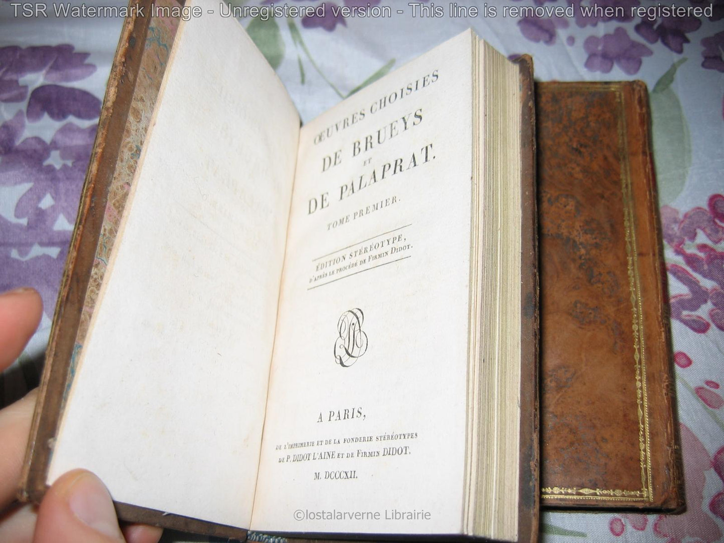 Brueys et Palaprat "Oeuvres Choisies" 2vol 1812 Théâtre Ed. stéréotype Didot