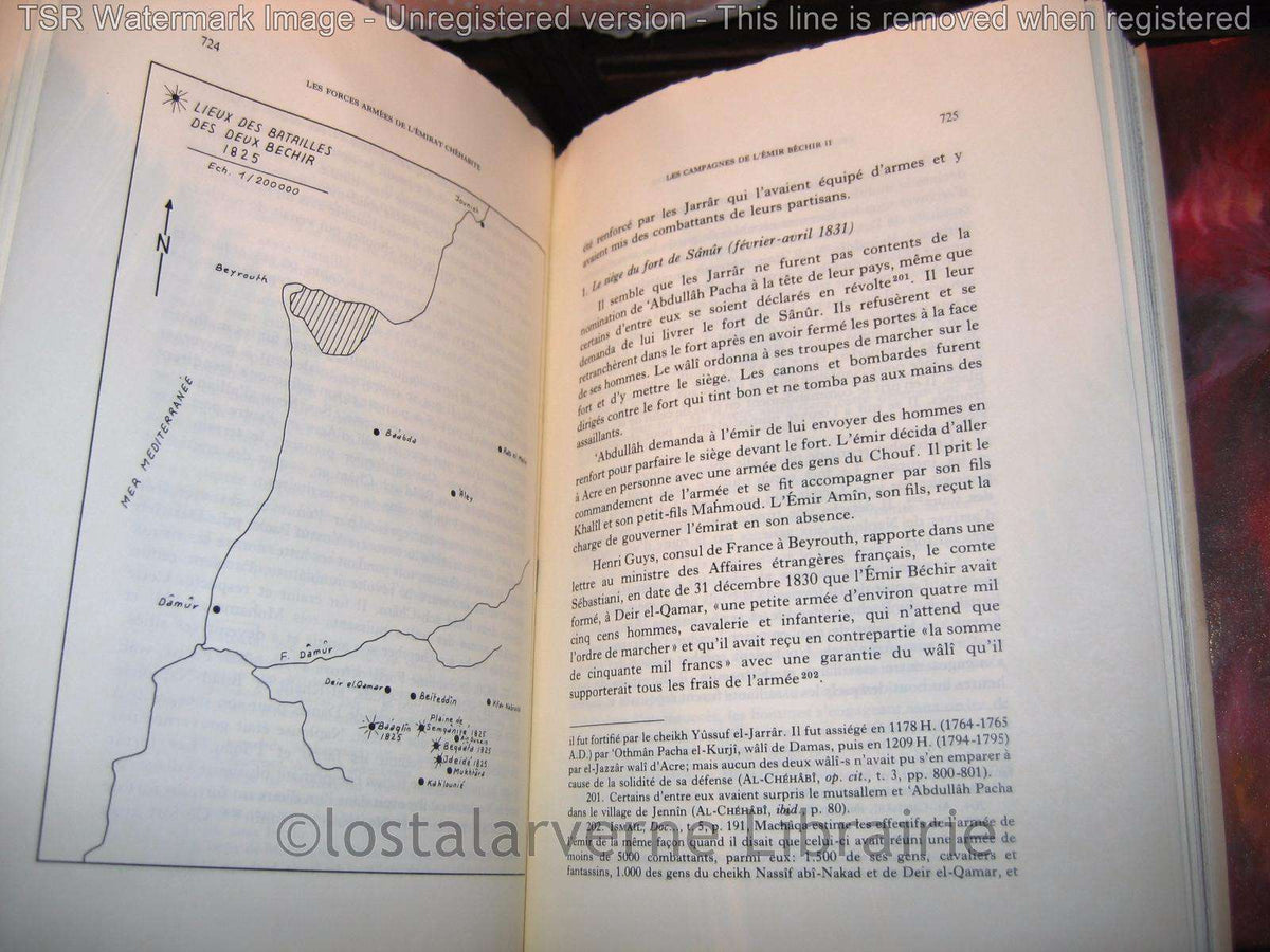 "Military History of the Lebanese Muqâta'a-s" Yassine SOUEID 2Vol 1985 Illustrated