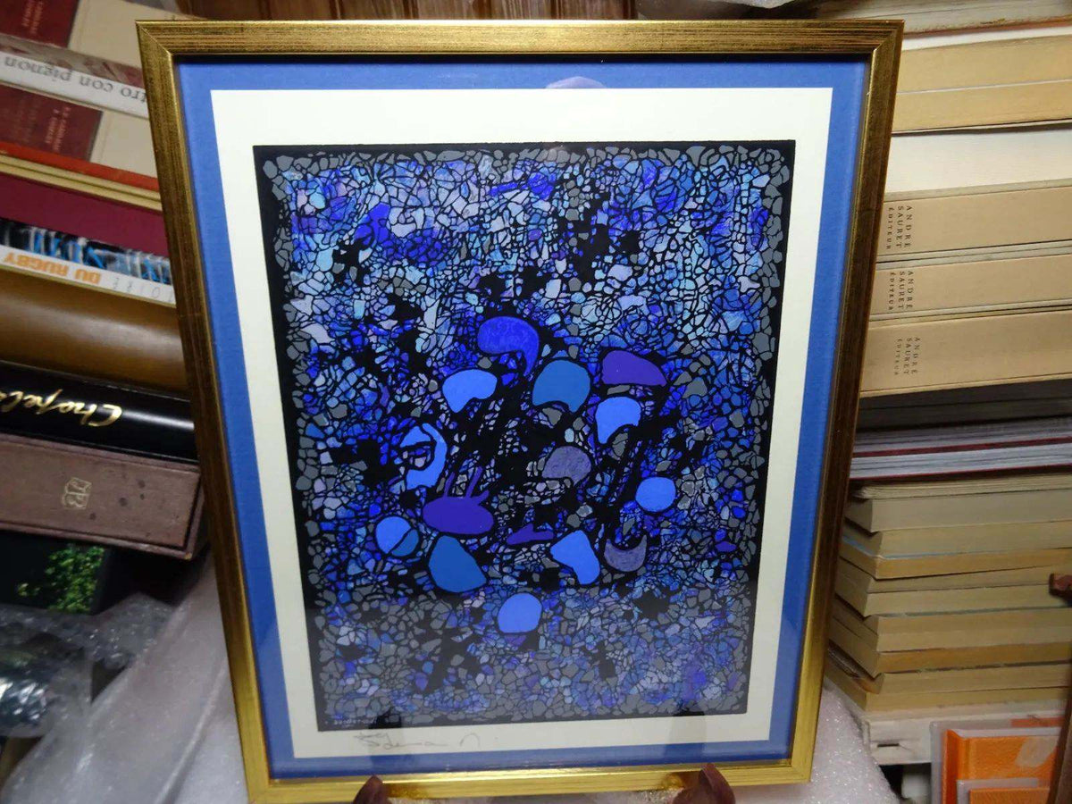 LOT 12 Original Signed Screenprints - Charles Hossein Zenderoudi - 1972