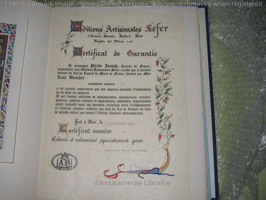 El Lai de Lanval - Marie de France - Ed. SEFER il. Lucy Boucher - Soberbio