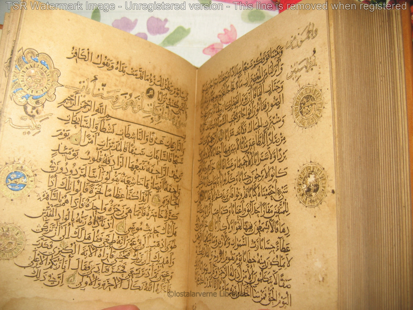2 LOTS - Le Coran - Manuscrit Ibn al-Bawwab Club du Livre 5 Vol illustrés par Zenderoudi Avec SUITE