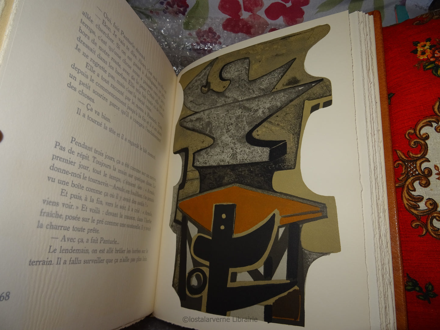 Regain - Jean Giono - Lithographies de André Minaux - 1965 Club Du Livre 1/300