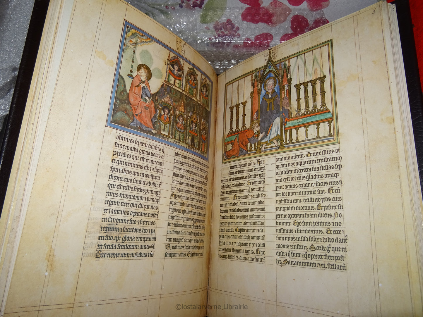 Apocalypse de Jean - Fac Simile Manuscrit Douce 180 - Club du Livre 1981