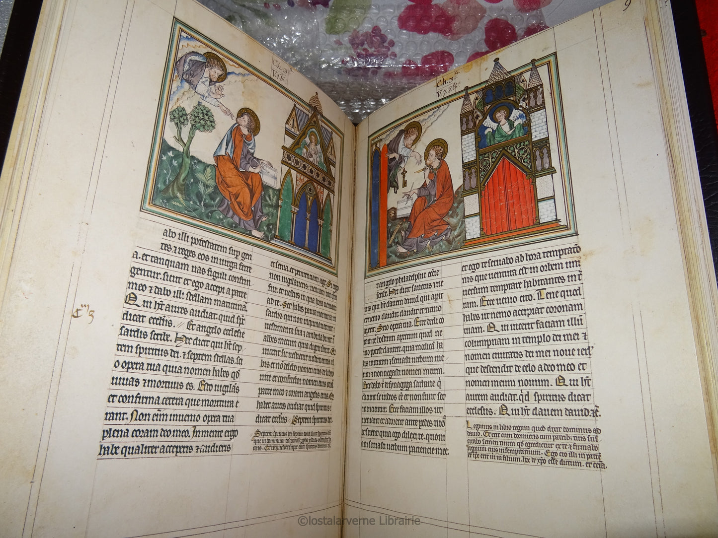 Apocalypse de Jean - Fac Simile Manuscrit Douce 180 - Club du Livre 1981