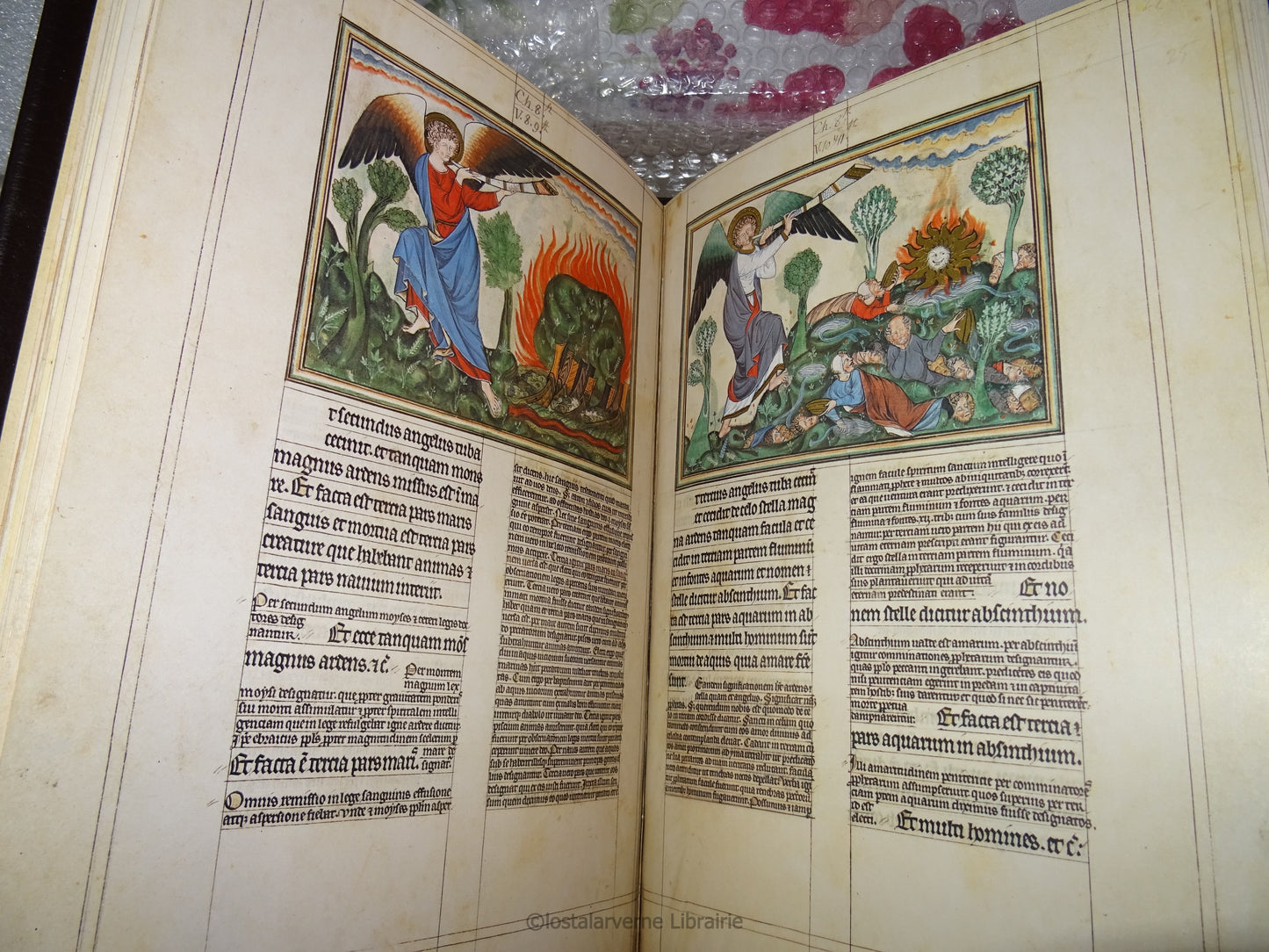 Apocalypse de Jean - Fac Simile Manuscrit Douce 180 - Club du Livre 1981