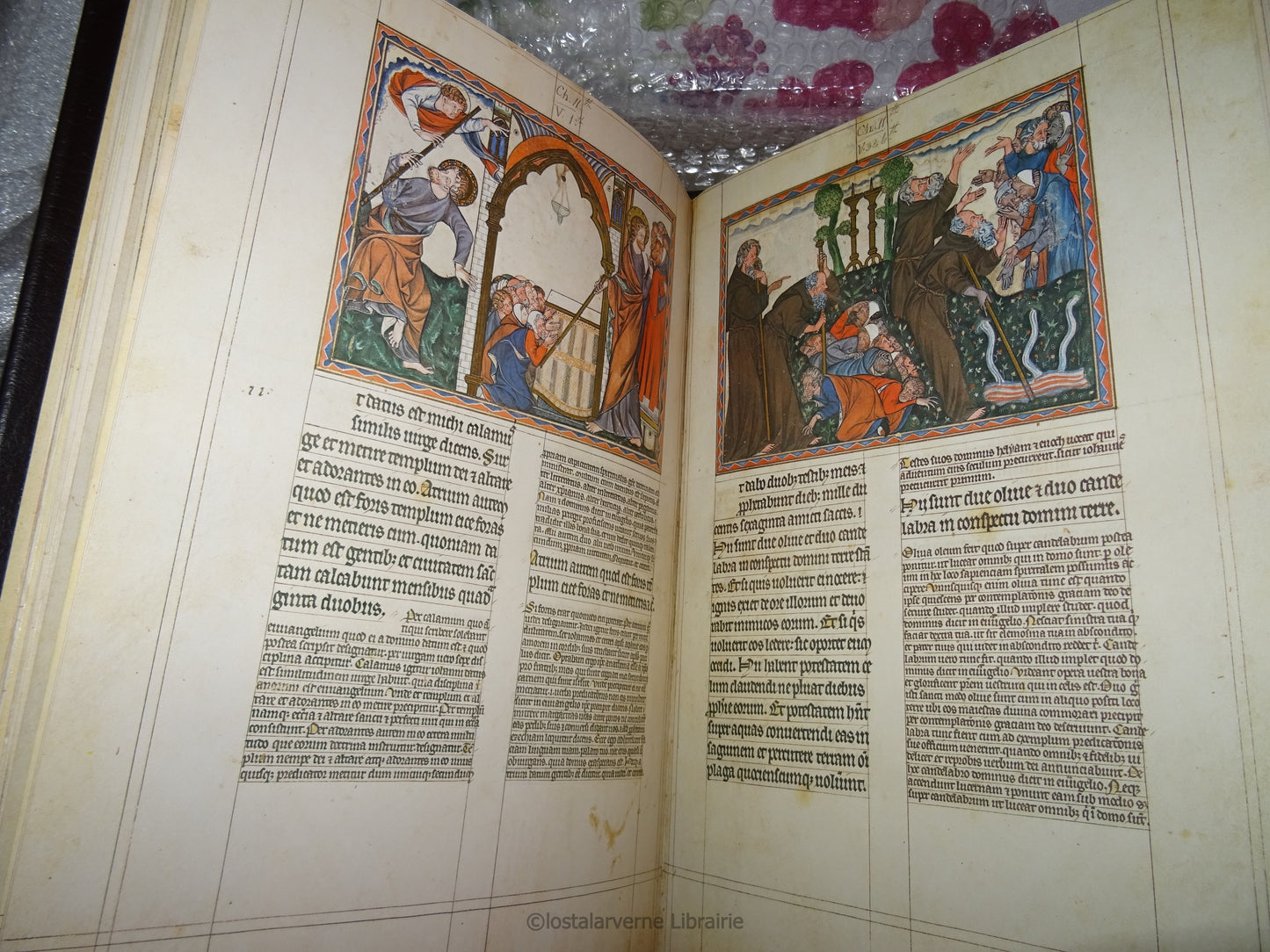 Apocalypse de Jean - Fac Simile Manuscrit Douce 180 - Club du Livre 1981