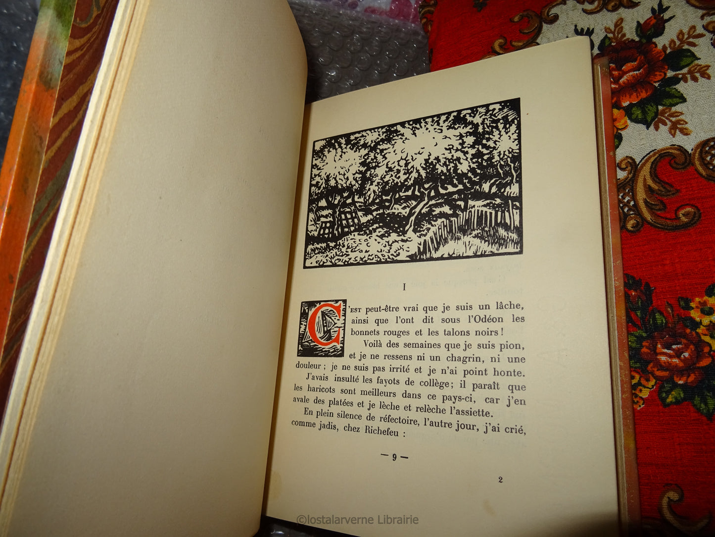 L'Insurgé - Jules Vallès - ill. Barthélémy - Belle reliure Maroquin 1923 1/942