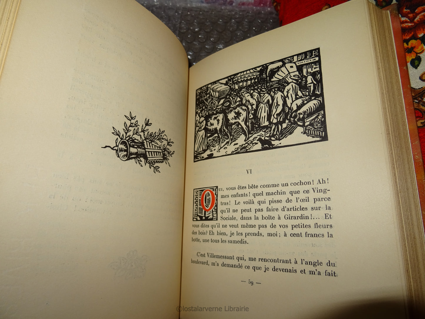 L'Insurgé - Jules Vallès - ill. Barthélémy - Belle reliure Maroquin 1923 1/942