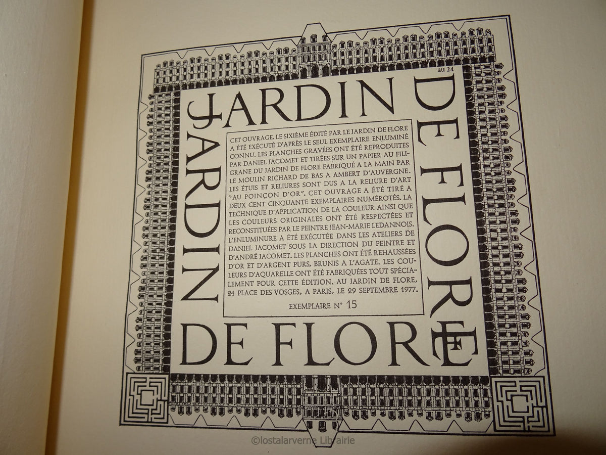 Giacomo Franco - Venise - Editions Le Jardin de Flore - Fernand Pouillon 1977