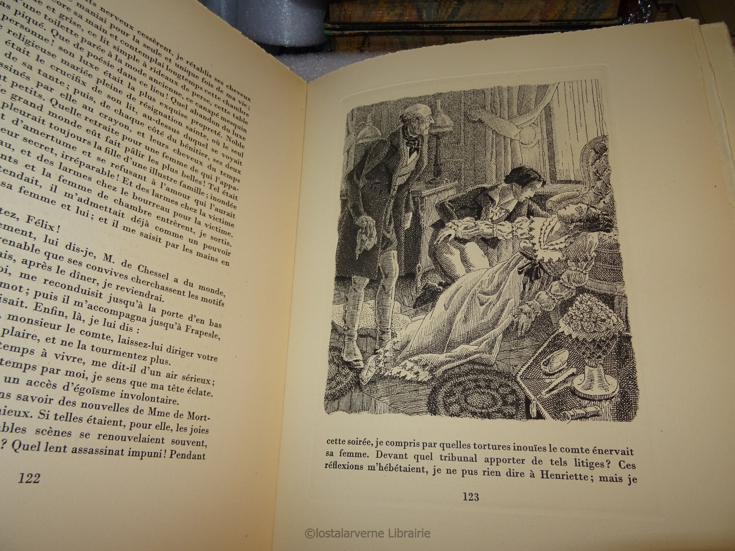 Le Lys dans la vallée - Balzac - illustré par Maurice Berty 1/150 1947