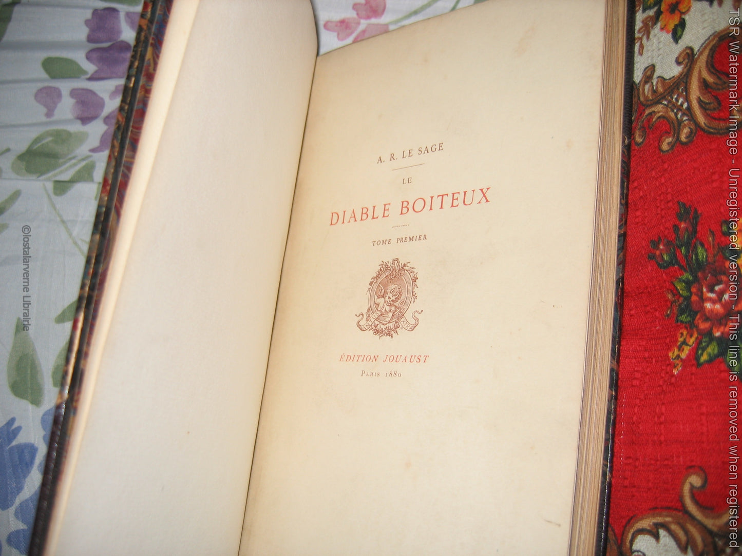 Le Diable Boiteux - LE SAGE Ill. Lalauze En 3 Etats 1/170 Relié Maroquin 1880