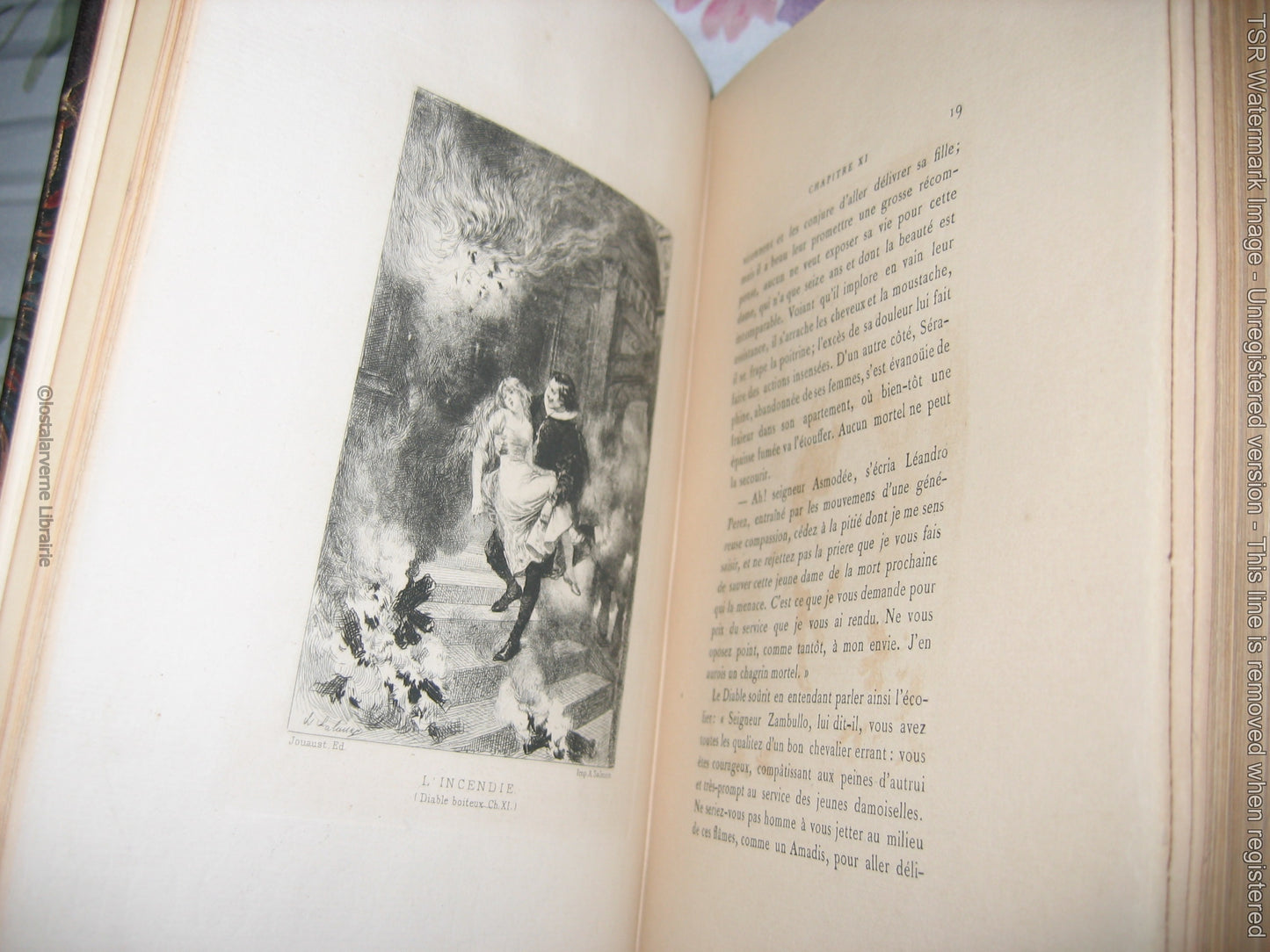 Le Diable Boiteux - LE SAGE Ill. Lalauze En 3 Etats 1/170 Relié Maroquin 1880