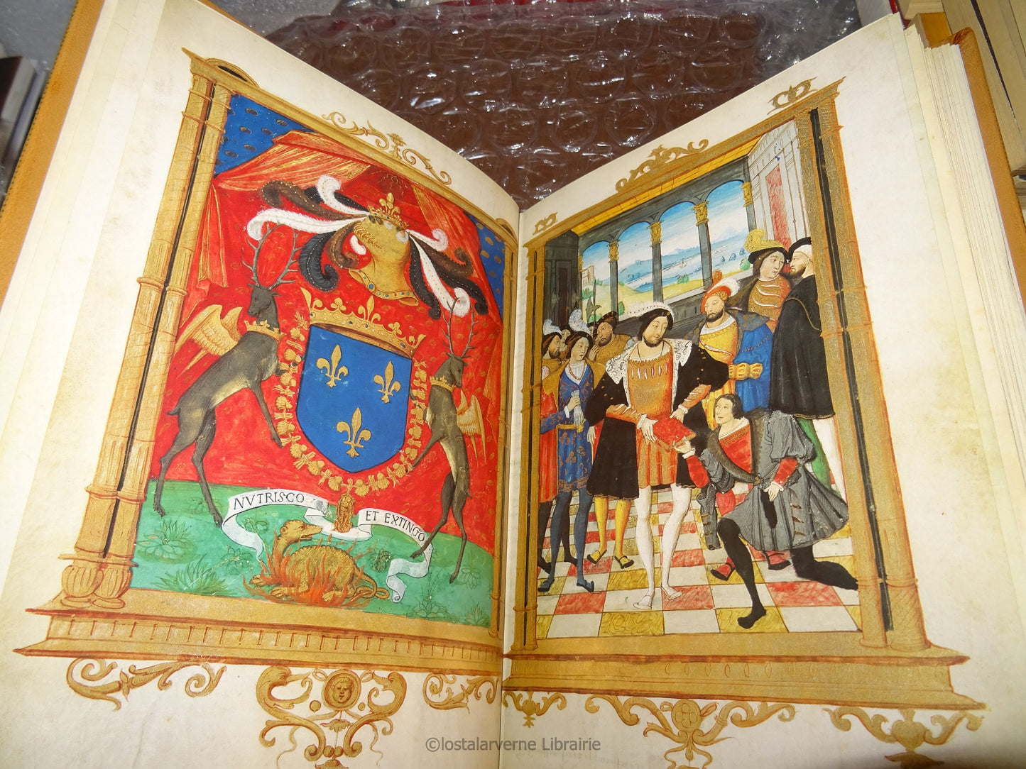 Le Roman de la Rose - Manuscrit M948 Pierpont Morgan Library - Maroquin 1993