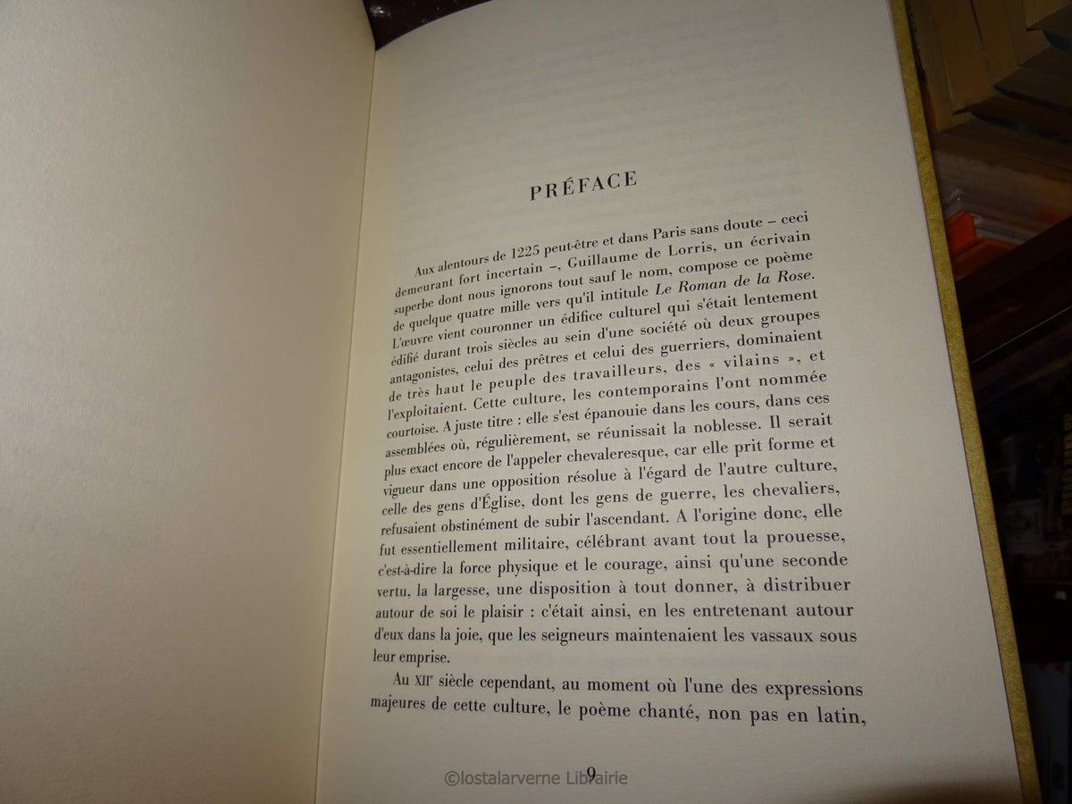 Le Roman de la Rose - Manuscrit M948 Pierpont Morgan Library - Maroquin 1993