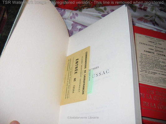 Henri de LAVILLATTE - BOUSSAC - Reeditado en 1907 - ed Verso 1987