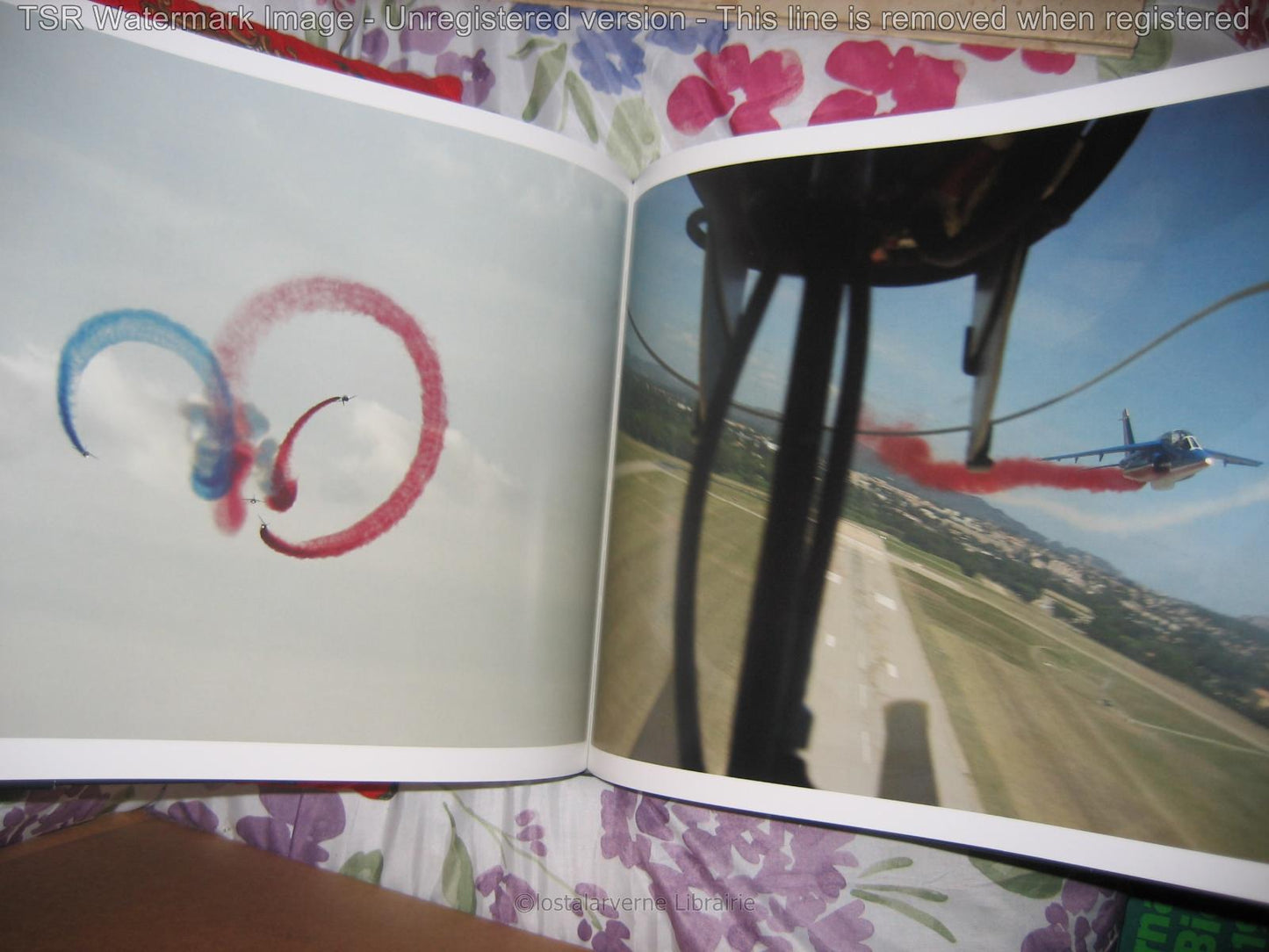 Patrouille de France "ALPHA JET Profil" Litho 1988 Signée CONNAN + Livre PERROT