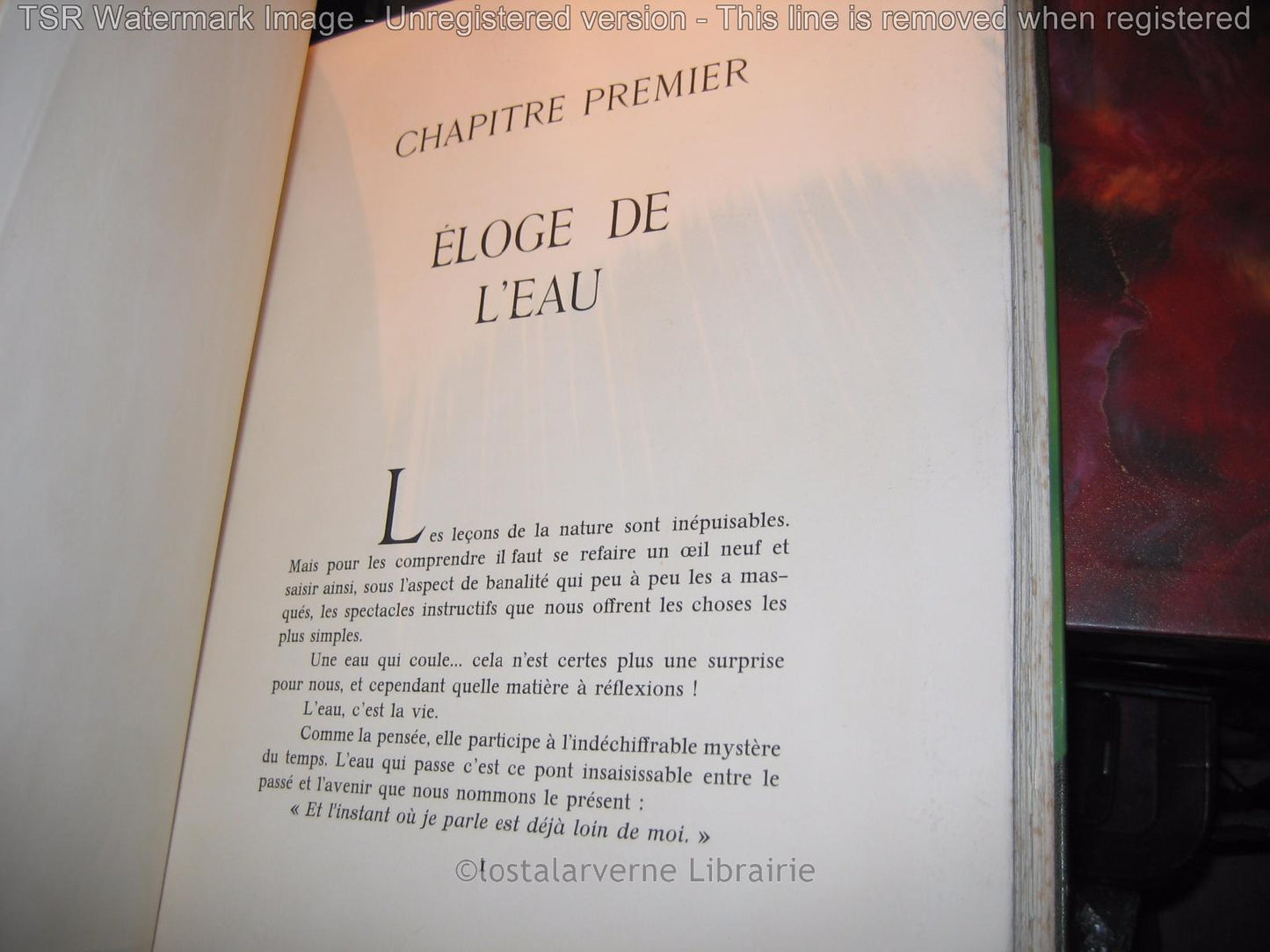 "L'Eau Romaine" Octave Homberg Illustré par DECARIS avec Envoi 1/225 relié 1936