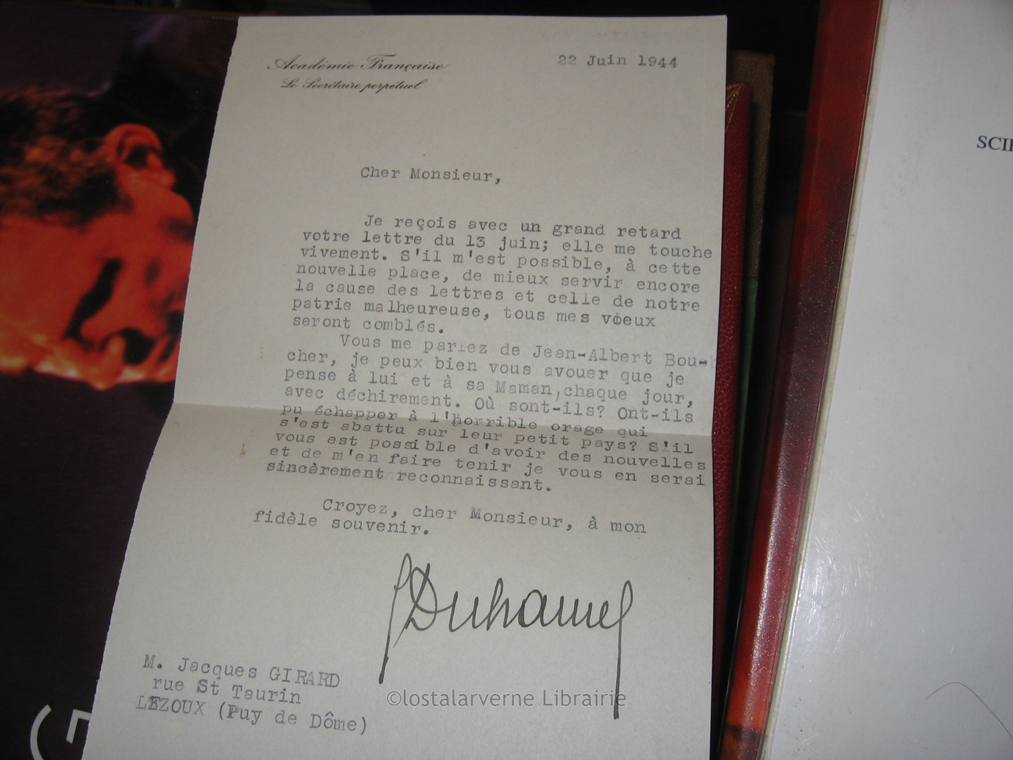 Vers Luisants - Jean Albert Boucher EO 1952 1/25 Avec Envoi et Truffé Autographe