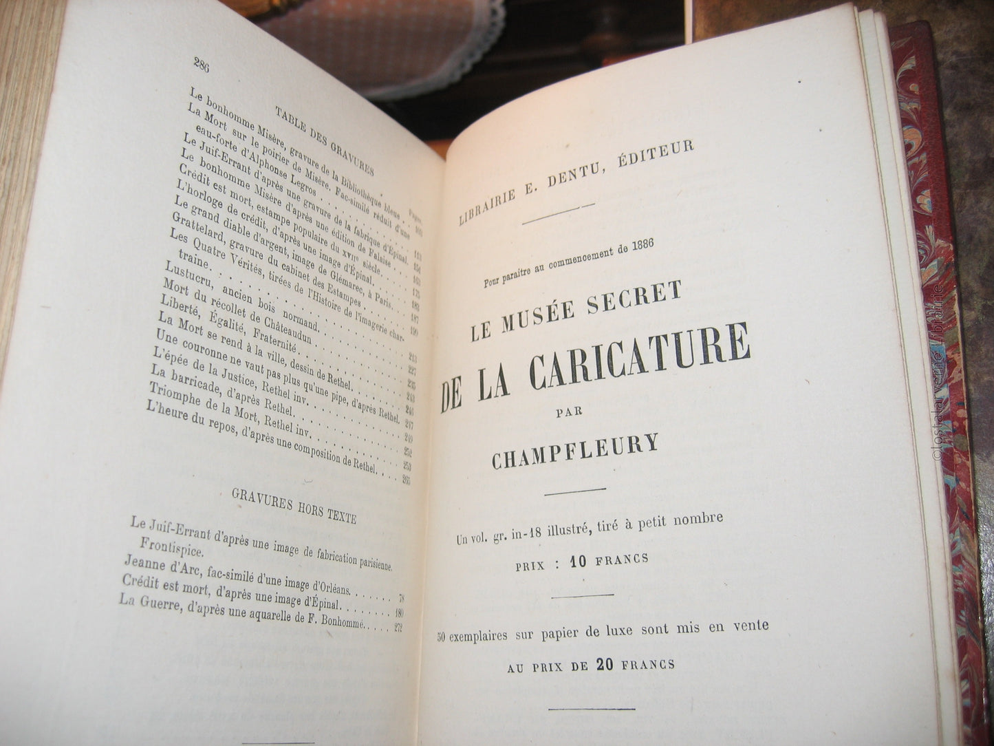 Champfleury - Imagerie Populaire - Reliure Signée Charles Meunier - sur hollande