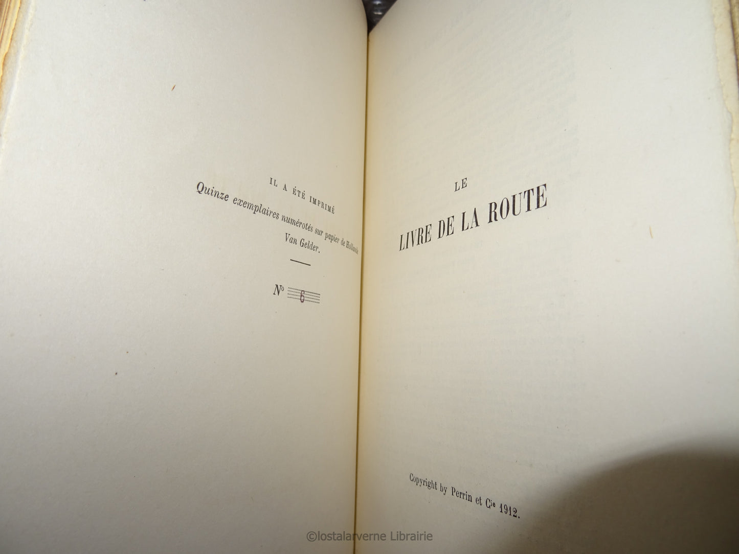 Le Livre de la Route - Johannes Joergensen - Superbe Reliure + Envoi 1912 1/15