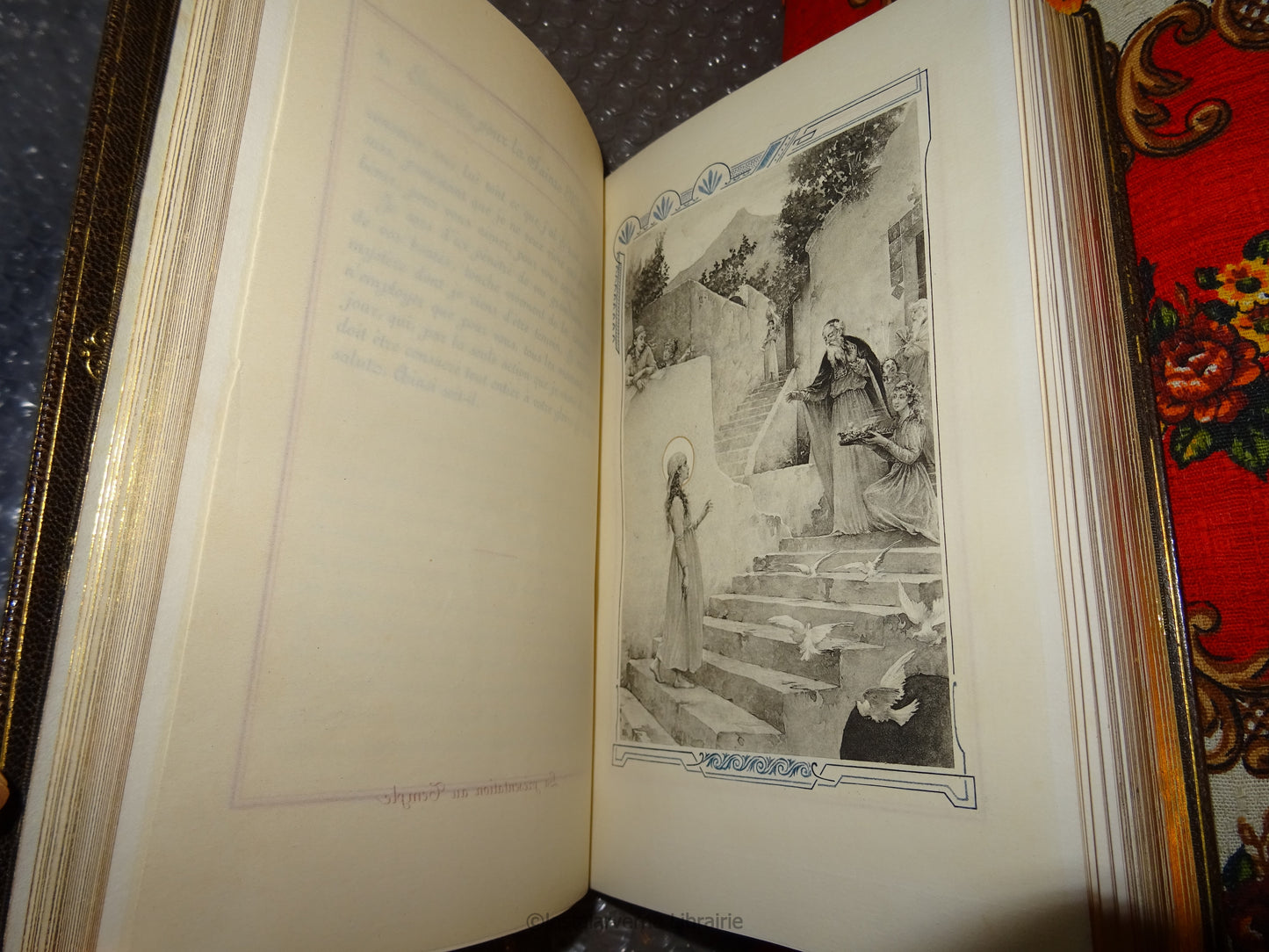 Heures de la Très Sainte Vierge - ill Dubufe - Rel. Maroquin 1895 Maison Goupil