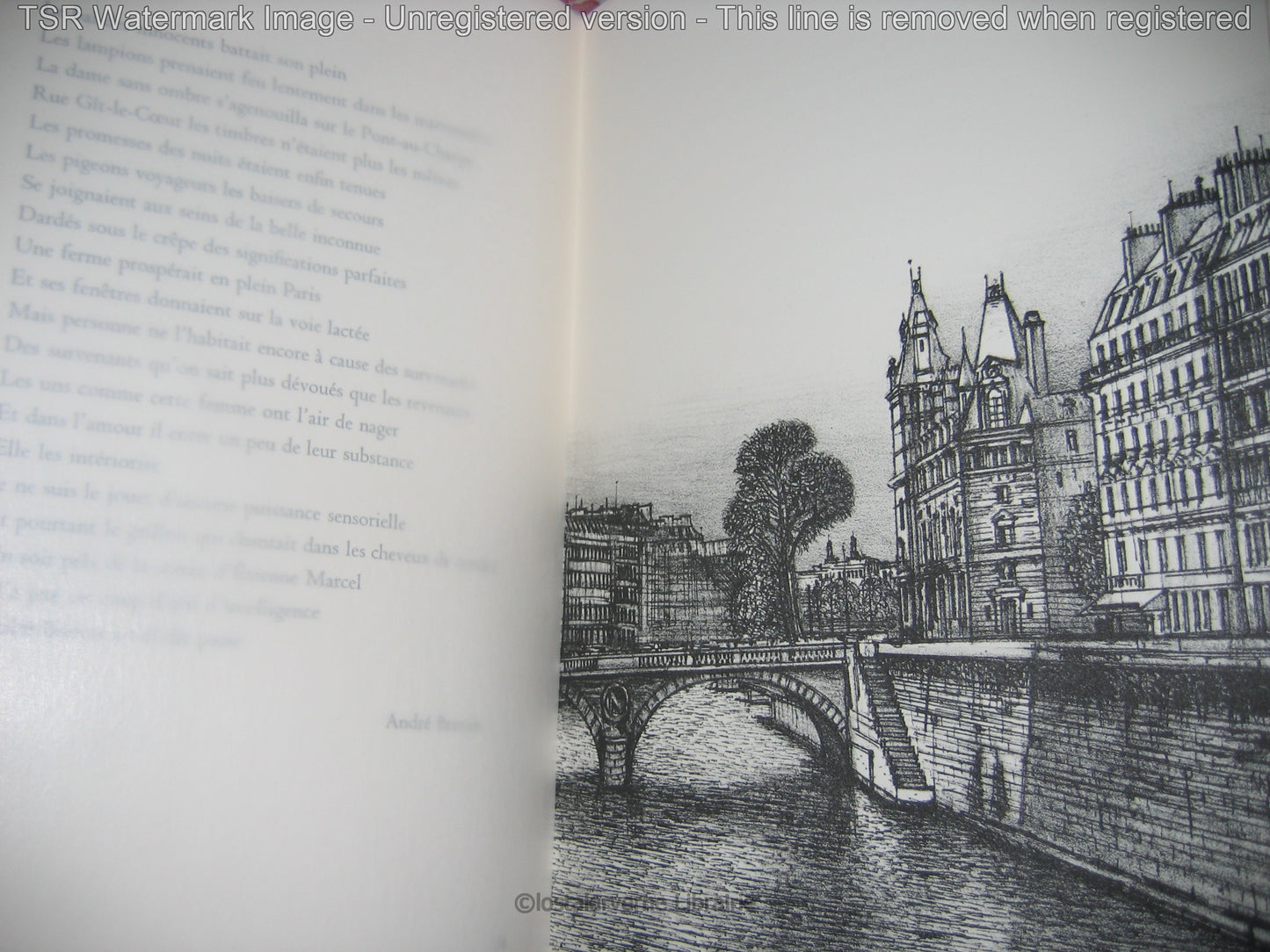 Paris Sur Seine - Breton Hugo Rilke Mouloudji illustré par CARZOU Superbe 1986