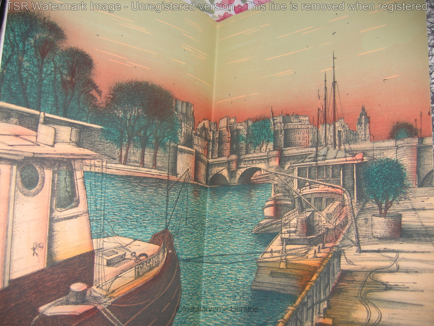 Paris Sur Seine - Breton Hugo Rilke Mouloudji illustré par CARZOU Superbe 1986