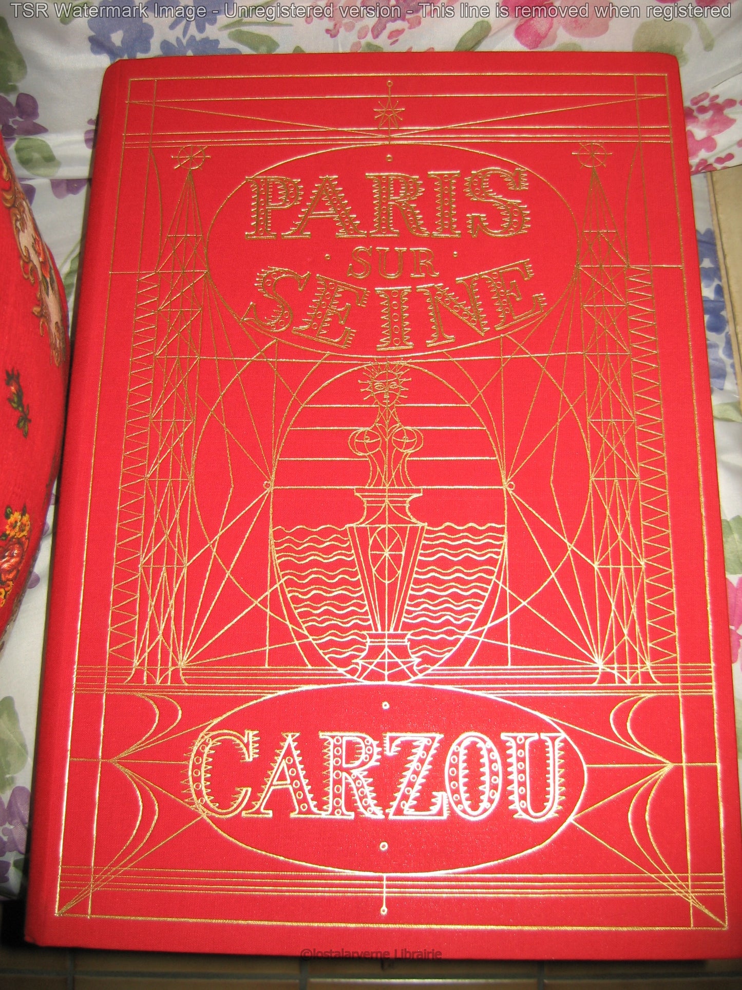 Paris Sur Seine - Breton Hugo Rilke Mouloudji illustré par CARZOU Superbe 1986